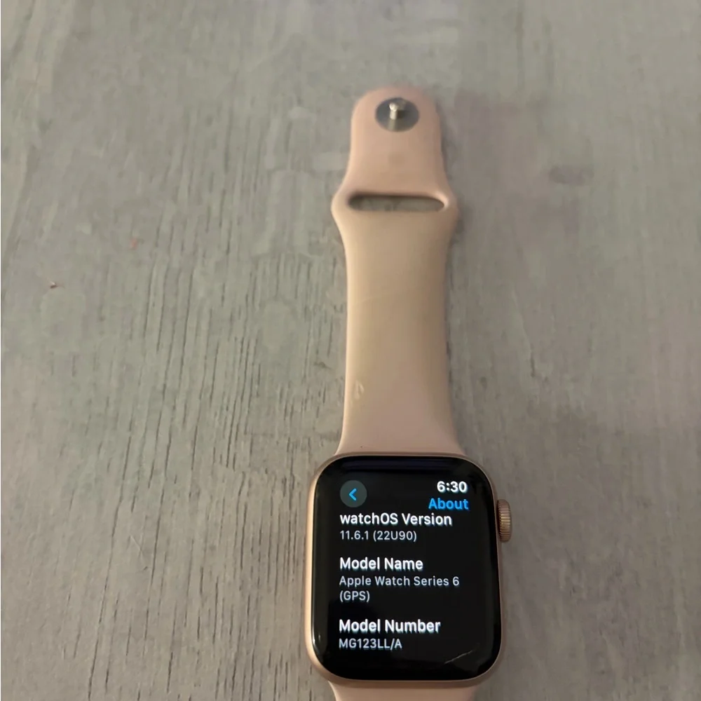 Apple Watch Series 6 40mm GPS Rose Gold